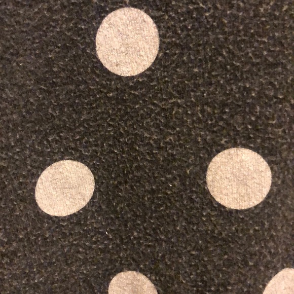 WILDFOX Polka Dot V-neck Sweatshirt - Picture 4 of 6